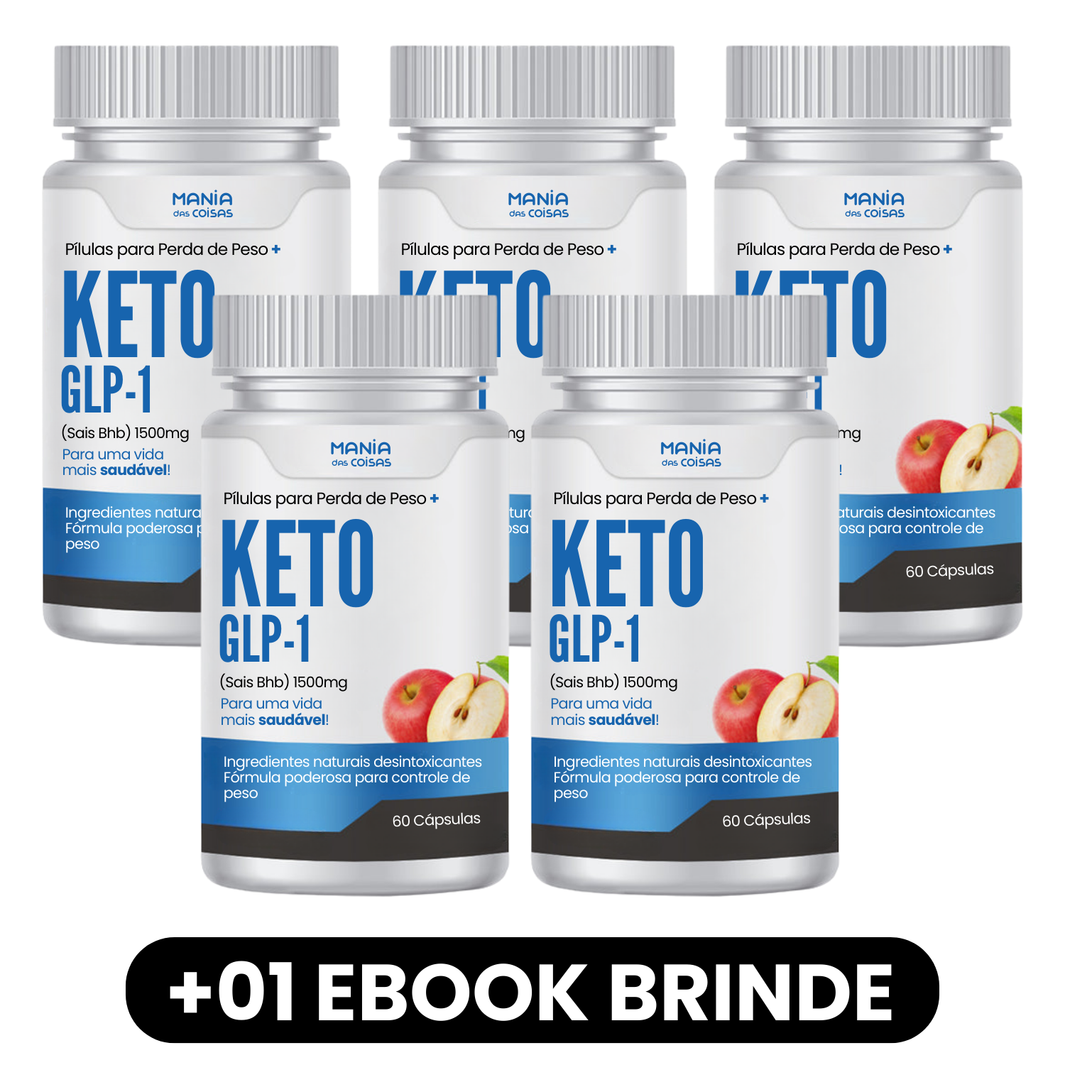 KETO - Pílulas para Perda de Peso