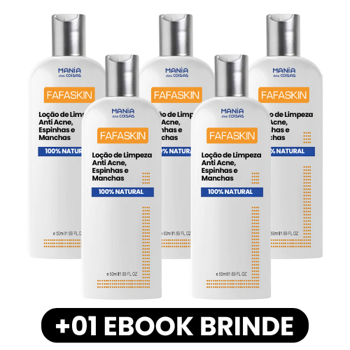 FAFASKIN - Loção de Limpeza Anti Acne, Espinhas e Manchas