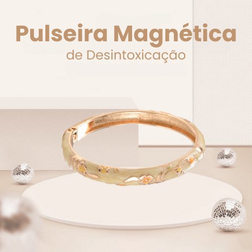 BioDetox - Pulseira Magnética de Desintoxicação - Mania das CoisasBioDetox - Pulseira Magnética de DesintoxicaçãoMania das Coisas