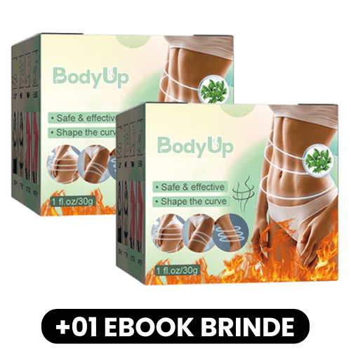 BodyUp - Creme para Drenagem Linfática - Mania das CoisasBodyUp - Creme para Drenagem LinfáticaMania das Coisas