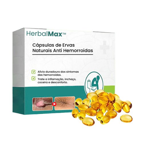 HerbalMax™- Cápsulas de Ervas Naturais Anti Hemorroidas - Mania das CoisasHerbalMax™- Cápsulas de Ervas Naturais Anti HemorroidasMania das Coisas